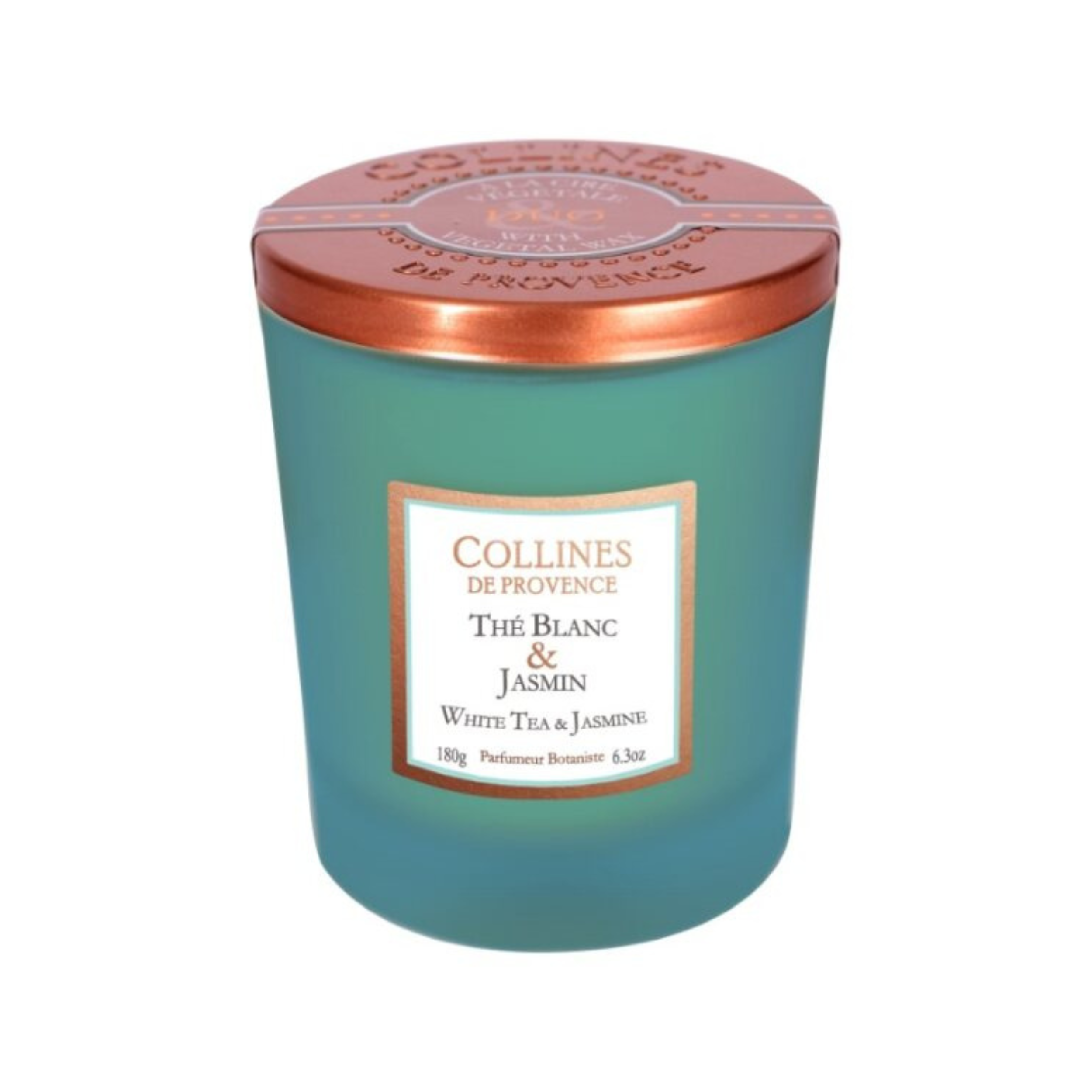 Collines de Provence Duftkerze "White Tea & Jasmin" 180g