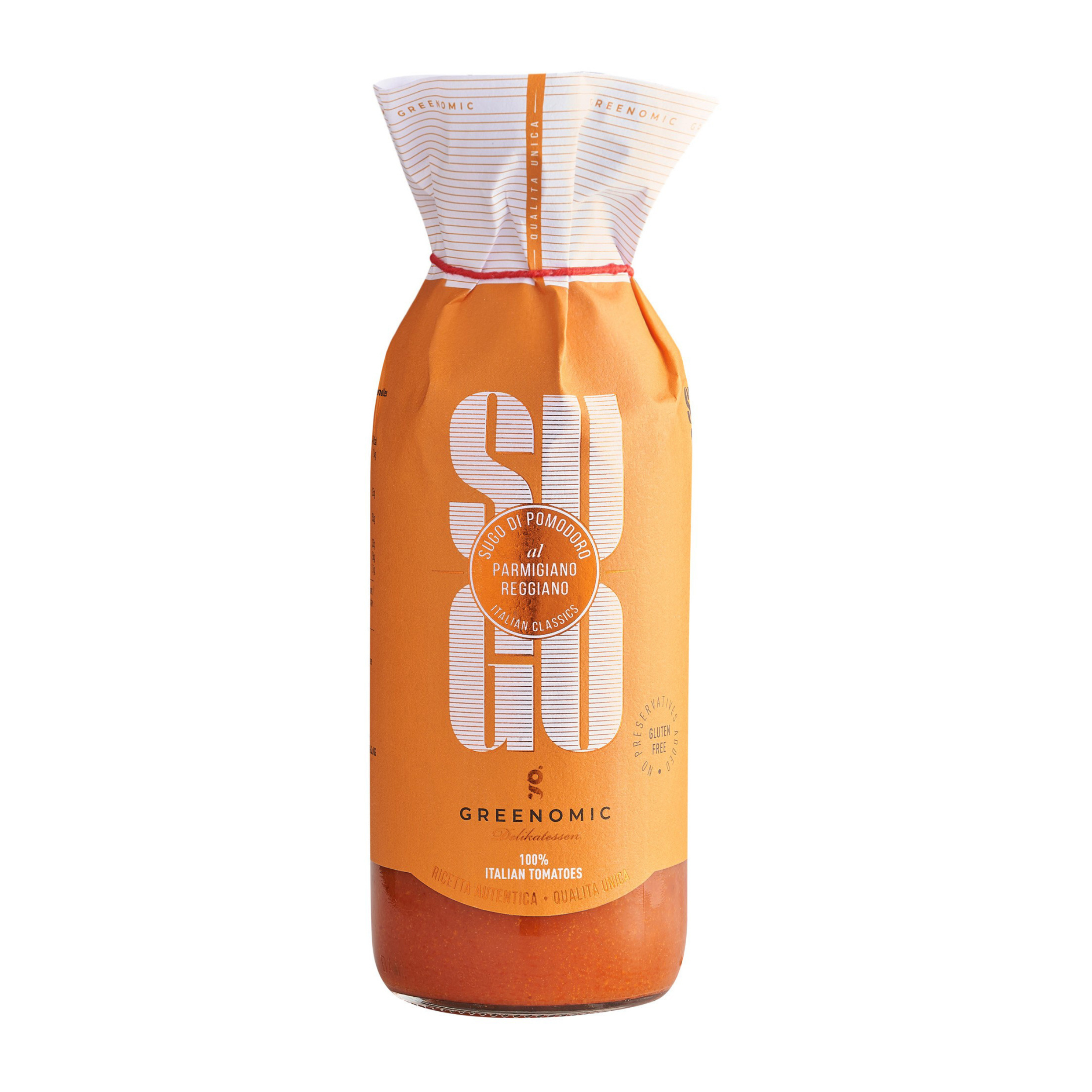 Greenomic - Sugo Parmigiano 500g