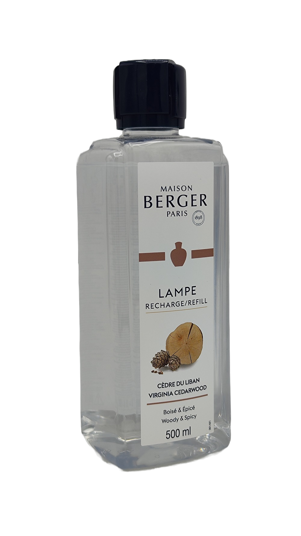 Virginia Cedarwood - Lampe Berger Refill 500 ml - Maison Berger