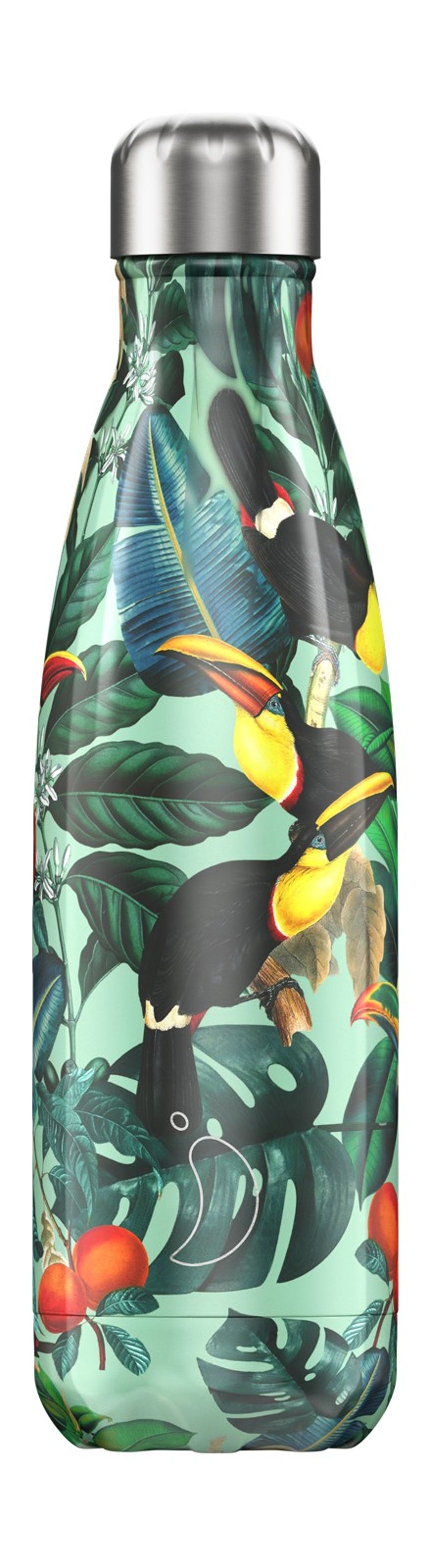 CHILLY´S BOTTLES TRINKFLASCHE TROPICAL TOUCAN 500 ML