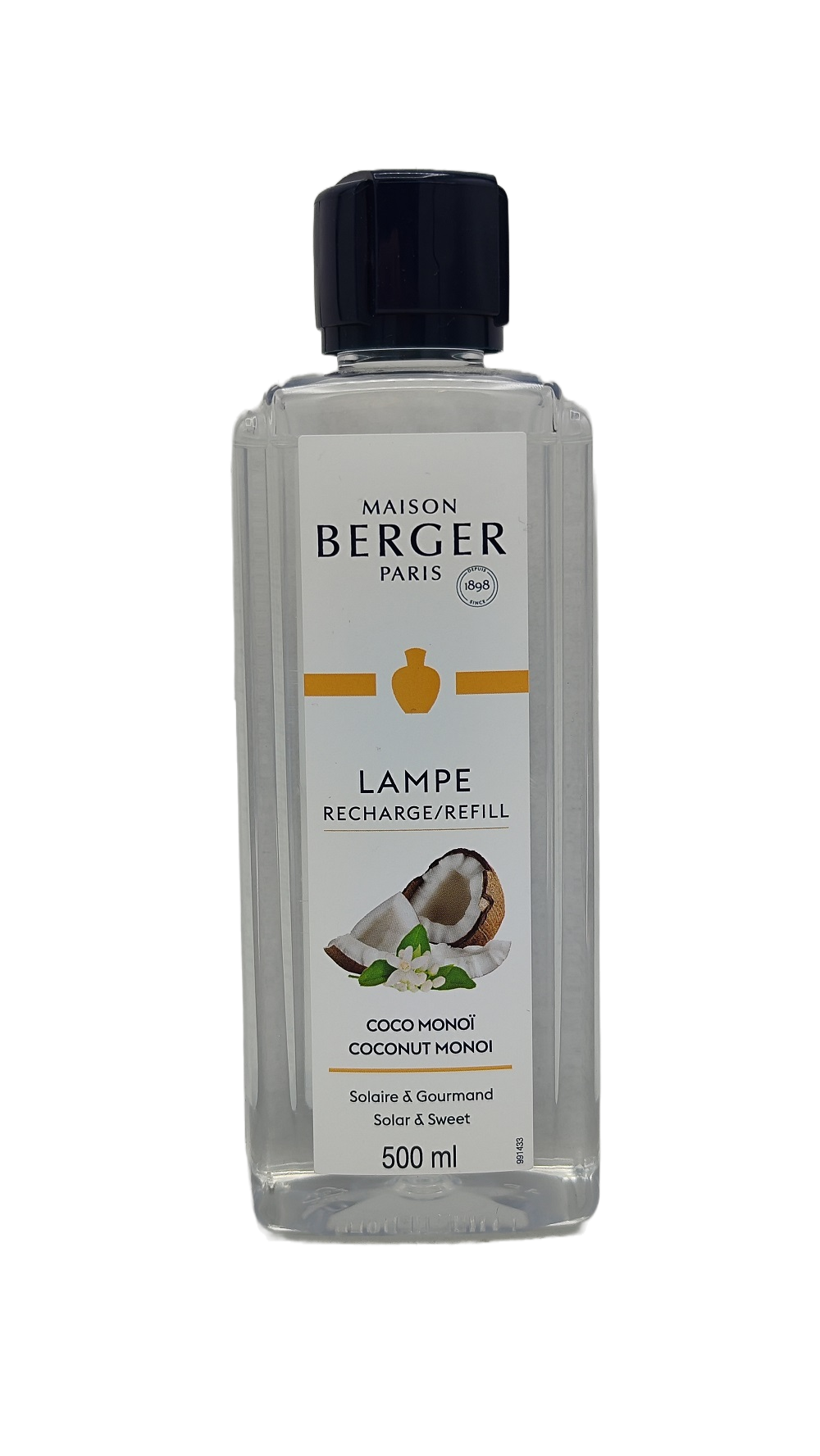 Coconut Monoi - Lampe Berger Refill 500 ml - Maison Berger