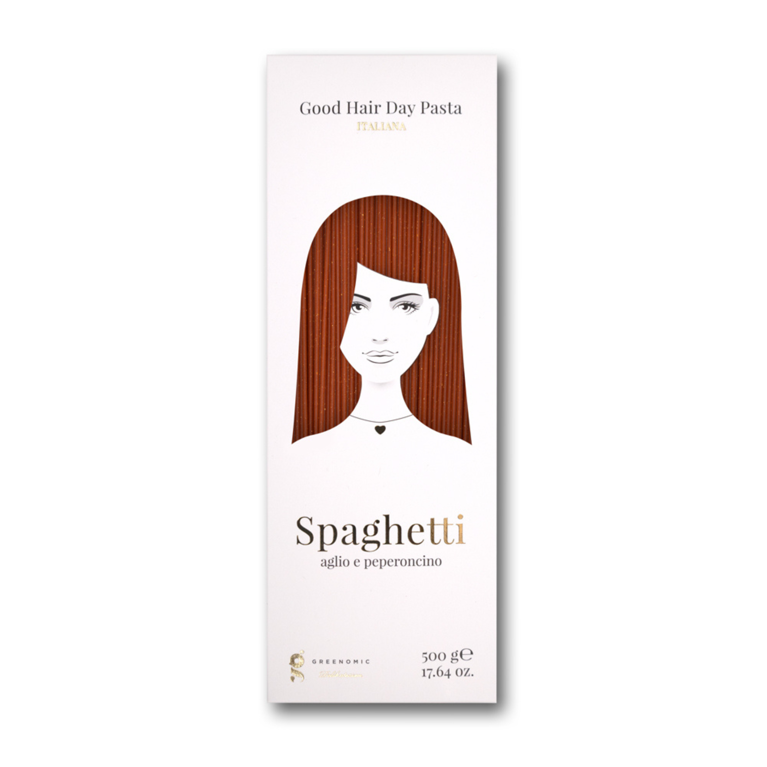 Greenomic - Good Hair Day Pasta Spaghetti Peperoncino 500g