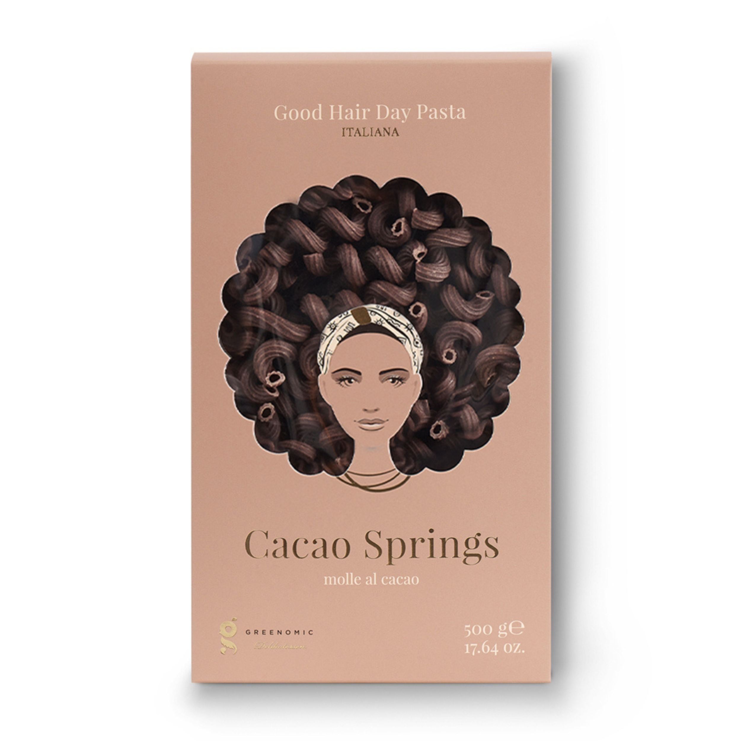 Greenomic - Good Hair Day Pasta - Cacao Springs 500g