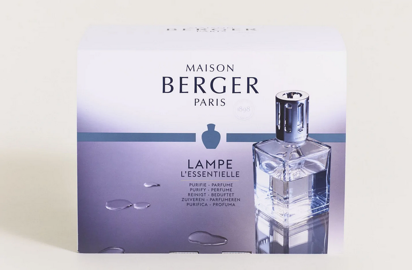 Lampe Berger Essentielle Cube - Zitronen-Verbene &  Air Pur Neutral - Maison Berger Paris